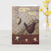 グリーテ初期のィングカード カード (黄色い花)