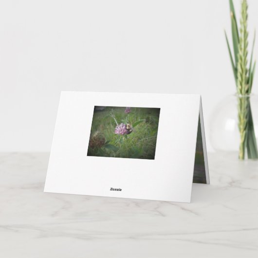 グリーテ感動的ィングカード勇気付けられる カード (裏面)