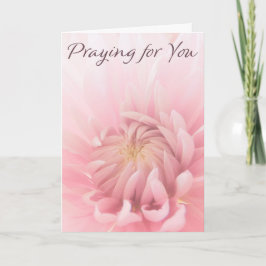 グリーテ祈ィングカードピンクフラワー カード