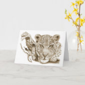 グリーテ空白のィングカード カード (黄色い花)