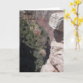 グリーテ空白のィングカード カード (黄色い花)