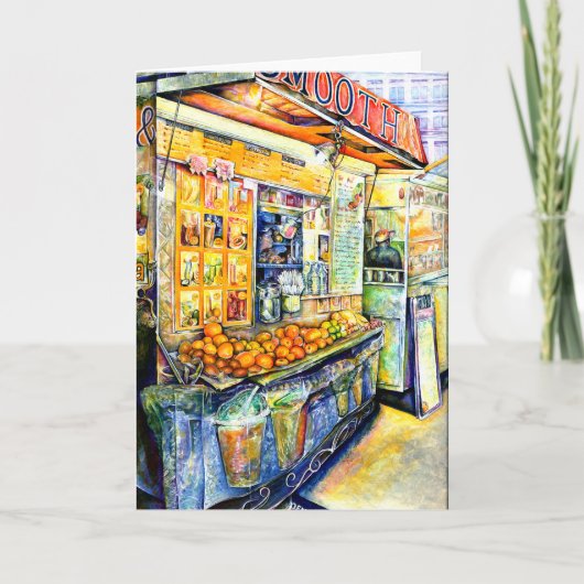 グリーテ食べィングカード カード (正面)