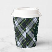 グリードスクリプト素朴クランタータンチェック 紙コップ (右)