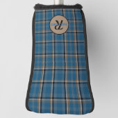 グリードブルーベージュメンズモノグラムギフト ゴルフヘッドカバー (回転90)