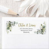 グリーナリーウォーター差出人住所 ラベル (インサイチュ)