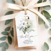 グリーナリーカボプキン秋ブライダルシャワーの恩恵 ギフトタグ