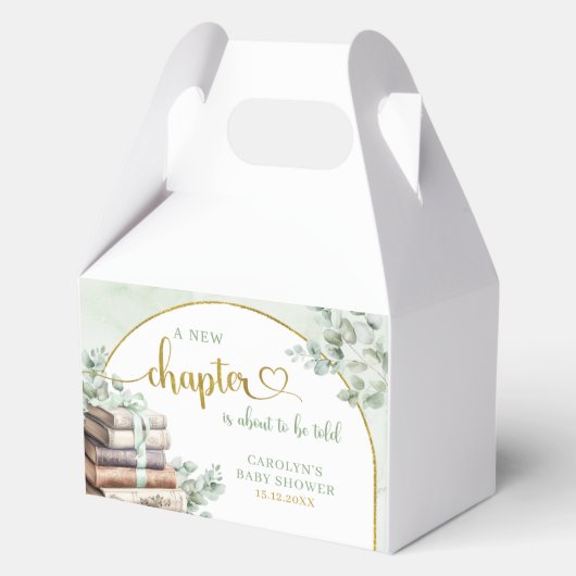 グリーナリーグリーンセージ語の本テーマベビーお気に入りボックス フェイバーボックス (裏面)