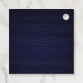 グリーナリーサンフラワーズカボプキン秋ブライダルシャワーFav フェイバータグ (裏面)