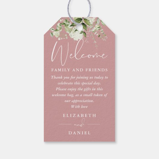 グリーナリーダスティバラビーフウェルカムバスケットバッグ ギフトタグ (裏面)