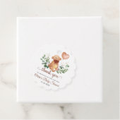 グリーナリーテディベアサンキューメッセージカード フェイバータグ (インサイチュ)