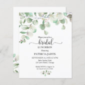 グリーナリーバジェットブライダルルンチョン招待状 (正面/裏面)