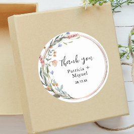 グリーナリーパーソナライズされたユ結婚ーカリプタス ラウンドシール