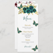 グリーナリーフローラクインセアニラ メニュー (正面/裏面)