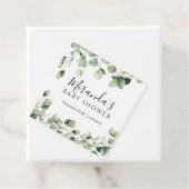 グリーナリーベビーシャワーユーカリお気に入りギフトラベル フェイバータグ (インサイチュ)