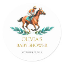 グリーナリーホースレースシャワークラシックラウンドシール