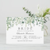 グリーナリーボタニックユーカリプトスブライダルシャワー 招待状 (スタンド正面)
