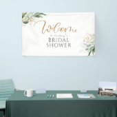 グリーナリーユーカリブライダルシャワー歓迎 横断幕 (トレードショー)