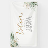 グリーナリーユーカリブライダルシャワー歓迎 横断幕 (縦)