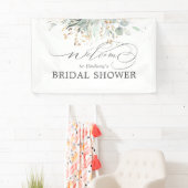 グリーナリーユーカリブライダルシャワー歓迎 横断幕 (インサイチュ)