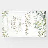 グリーナリーユーカリブライダルシャワー歓迎 横断幕 (横)