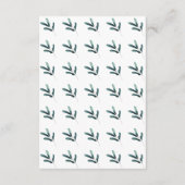 グリーナリーユーカリプトゥスウェディングレセプション招待状 エンクロージャーカード (裏面)