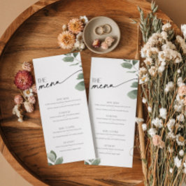 グリーナリーユーカリ食品とドリンクセージ緑のメニュー