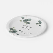グリーナリーユーカ結婚リ紙プレート ペーパープレート (アングル)