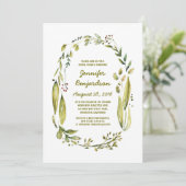 グリーナリーローレルウォーターブライダルシャワー 招待状 (スタンド正面)