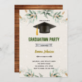 グリーナリー卒業招待状 招待状 (正面/裏面)