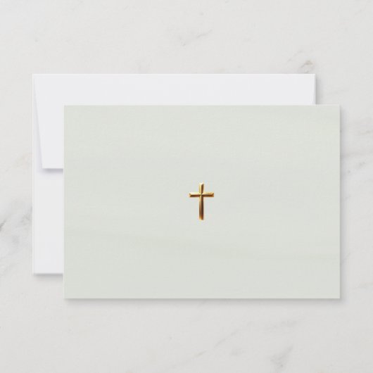 グリーナリー葬儀ヴァージンメアリーカトリック サンキューカード (裏面)