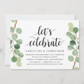 グリーナリー・ユーカリ結婚プタスの駆け落ちパーティー 招待状 (正面)
