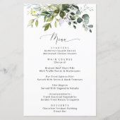 グリーナリー、ユーカリ葉ス、ブライダルシャワーメニュー (正面)