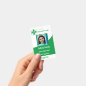 グリーパーソナライズされたン病院または診療所の従業員 バッジ (手持ち)