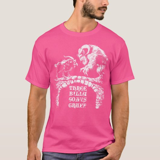 グリーフの三匹のやぎのおとぎ話 Tシャツ (正面)