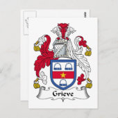 グリーブ家紋 ポストカード (正面/裏面)