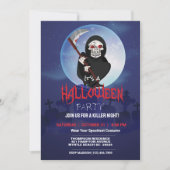 グリームリパーハニングハローウィンパーティ 招待状 (正面)