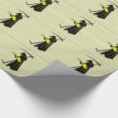 グリームリーパーギター☠️ゴシックスカルデザイン ラッピングペーパー (角)