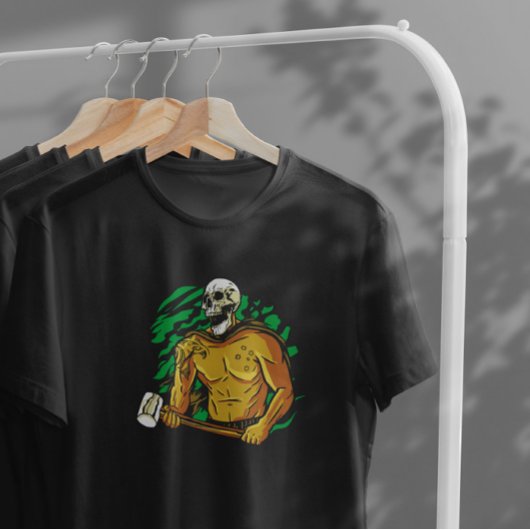 グリームリーパースカルキャラクター Tシャツ