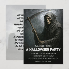 グリームリーパーハローウィンパーティ 招待状