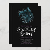 グリームリーパー不気味ハローウィンパーティ 招待状 (正面/裏面)