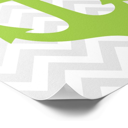 グリーンいかり航海の子供部屋 ポスター (角)