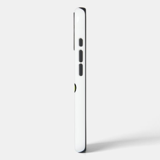 グリーンおもしろいゾンビ風刺画iPhoneケース Case-Mate iPhoneケース (裏面 / 左)