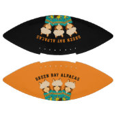 グリーンおもしろいベイアルパカススポーツチーム アメリカンフットボール (パネル)
