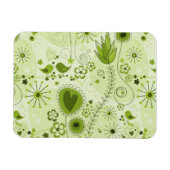 グリーンお洒落マグネットのガーデン マグネット (横)