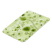 グリーンお洒落マグネットのガーデン マグネット (左側)