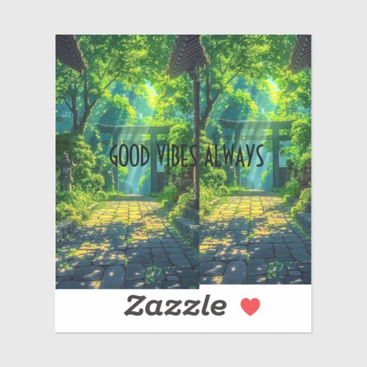 グリーンかわいいシール シール (シート)