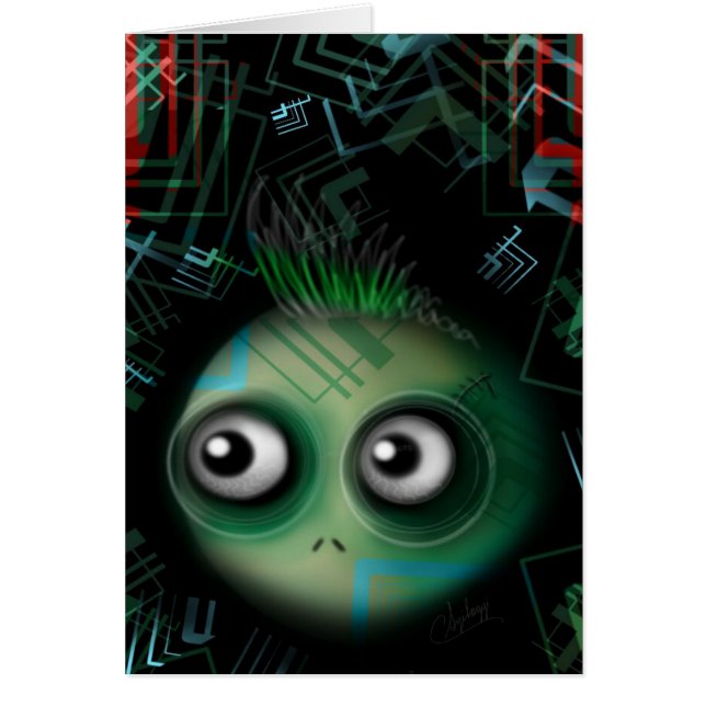 グリーンかわいいモンスター (正面)