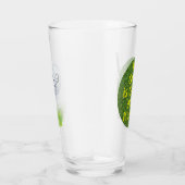 グリーンがガラスのタンブラーを呼んでいる タンブラーグラス (右)