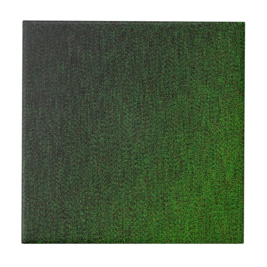 グリーンきらめくデザイン タイル (正面)