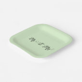 グリーンさん ペーパープレート (傾斜あり)